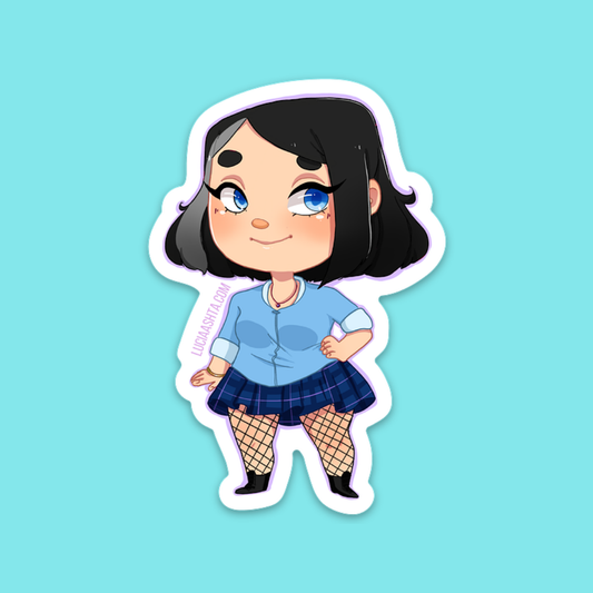 Jas from Magical Creatures Academy Sticker