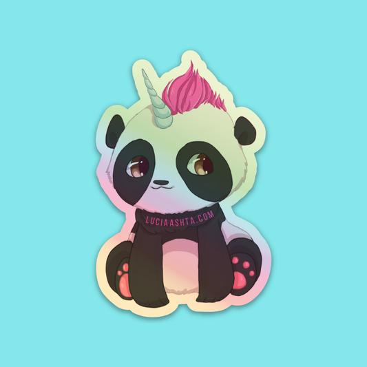 Why the Pandacorn Holographic Sticker