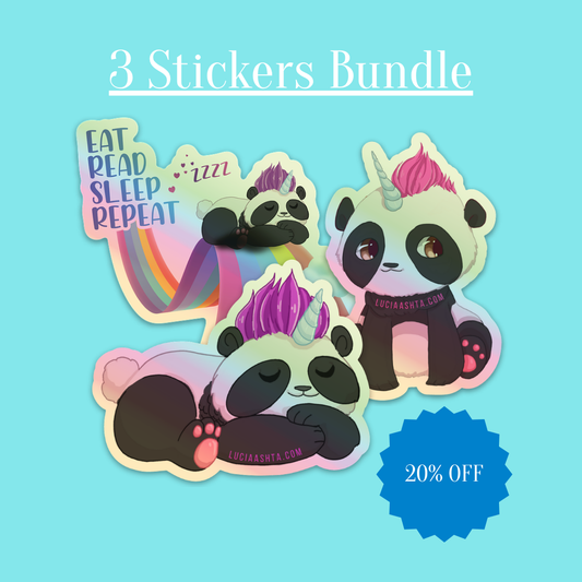 Why the Pandacorn Holographic Sticker Bundle (Save 20%)