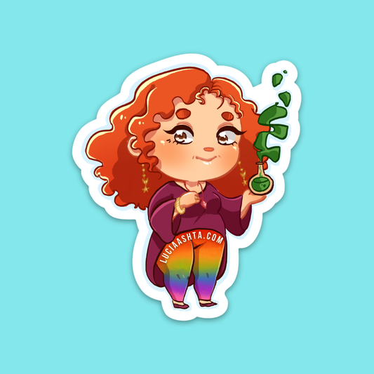 Marla from Witches of Gales Haven Magnet