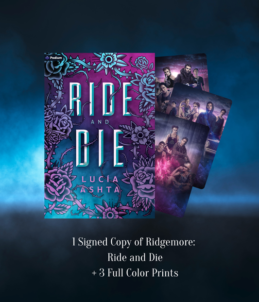 Ridgemore: Ride and Die (Signed Print Book + 3 Bonus Full-Color Prints)