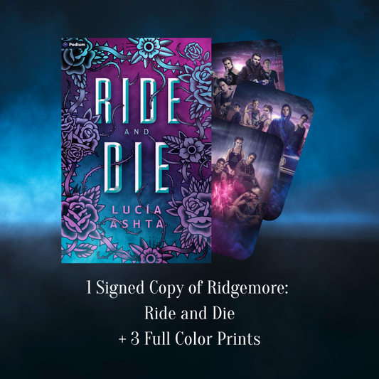 Ridgemore: Ride and Die (Signed Print Book + 3 Full-Color Prints)