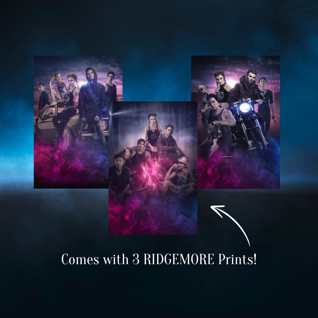 Ridgemore: Ride and Die (Signed Print Book + 3 Full-Color Prints)